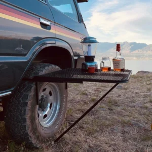 Table pliante sur roue facile à installer